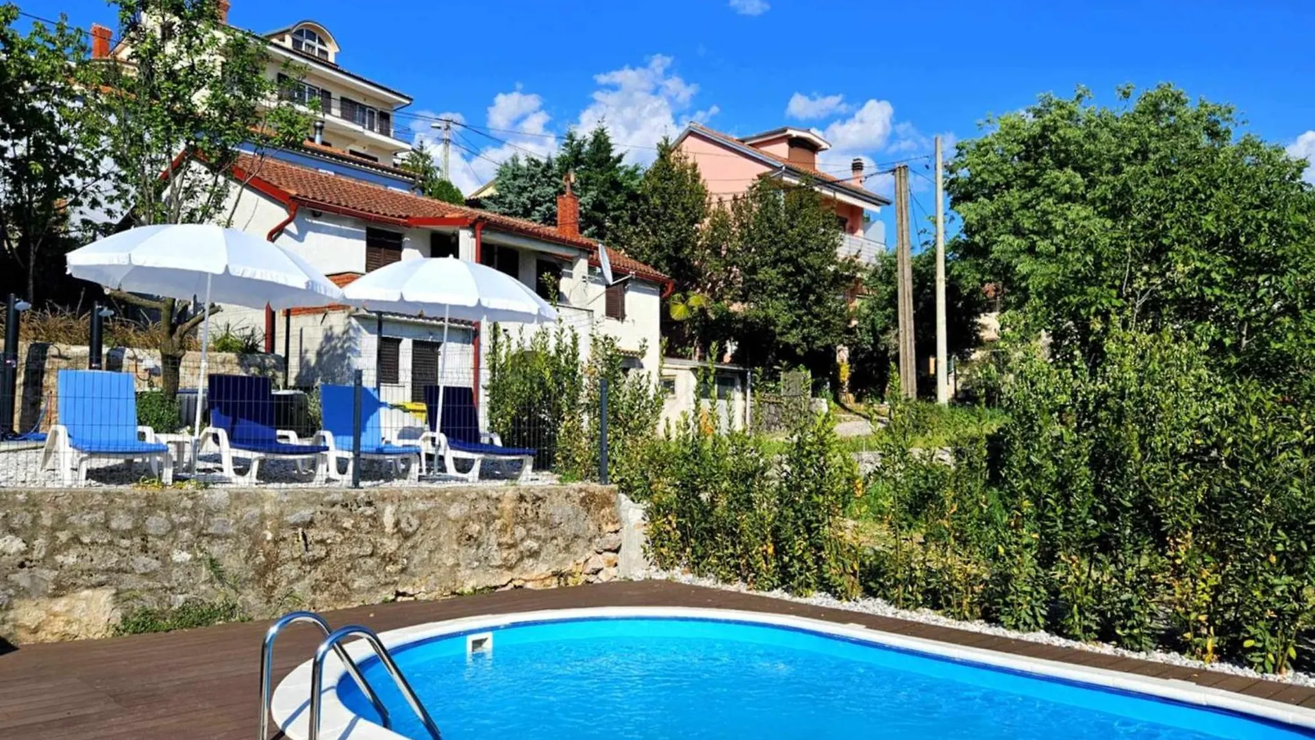 Domagoj - Luxury Apartments With Heated Swimming Pool, Jacuzzi And Seaview Rijeka Croatia